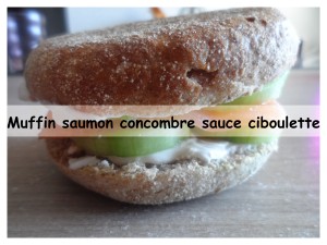Muffin saumon concombre sauce ciboulette3